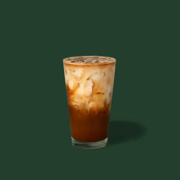 Iced Caramelised Banana Oat Shaken Espresso